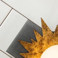 Lucas + McKearn - BB90417-1 - One Light Vanity - Soleil - Wzc+Gold