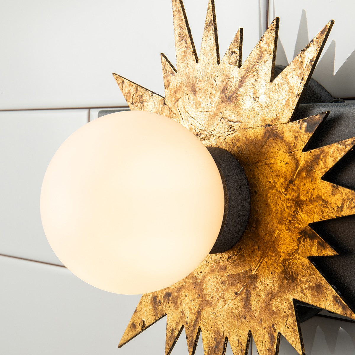 Lucas + McKearn - BB90417-1 - One Light Vanity - Soleil - Wzc+Gold