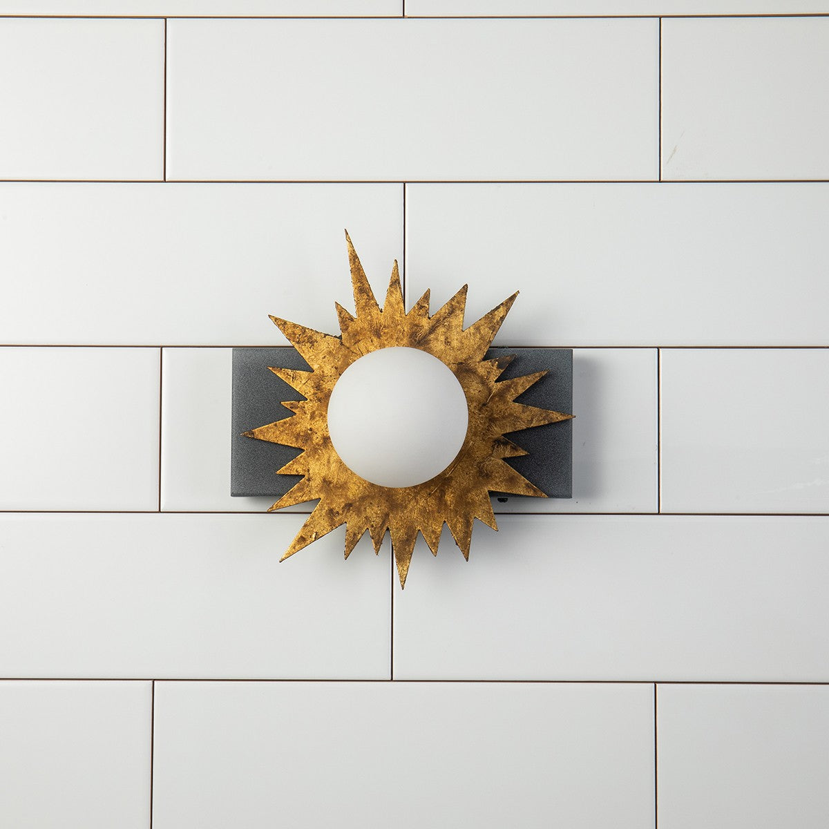 Lucas + McKearn - BB90417-1 - One Light Vanity - Soleil - Wzc+Gold