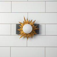 Lucas + McKearn - BB90417-1 - One Light Vanity - Soleil - Wzc+Gold