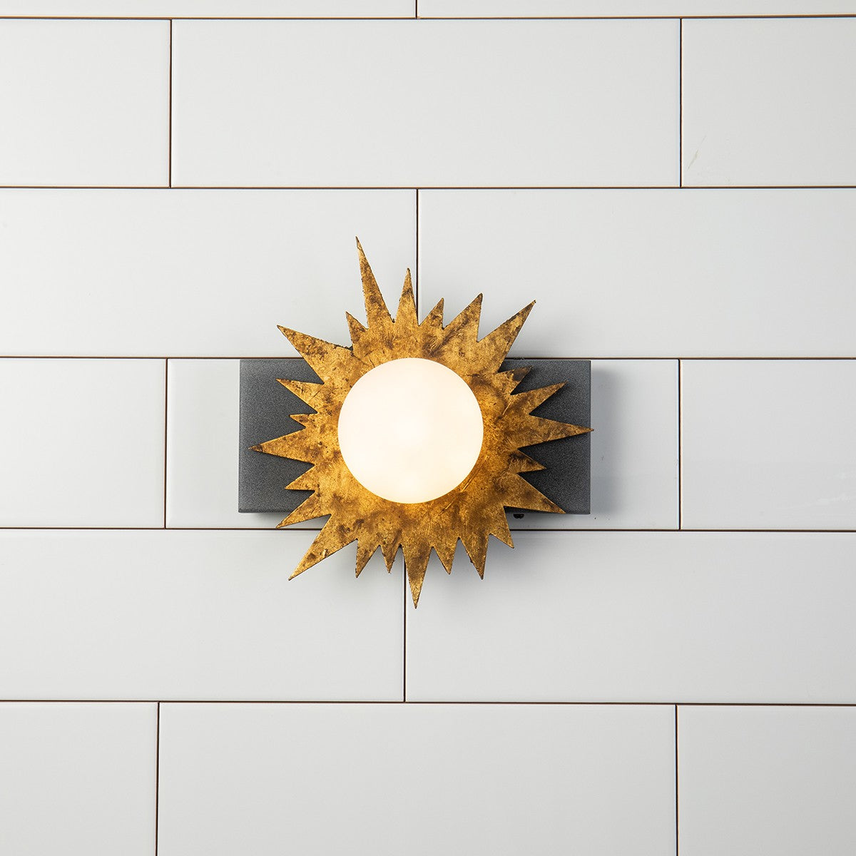 Lucas + McKearn - BB90417-1 - One Light Vanity - Soleil - Wzc+Gold