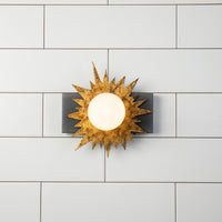 Lucas + McKearn - BB90417-1 - One Light Vanity - Soleil - Wzc+Gold