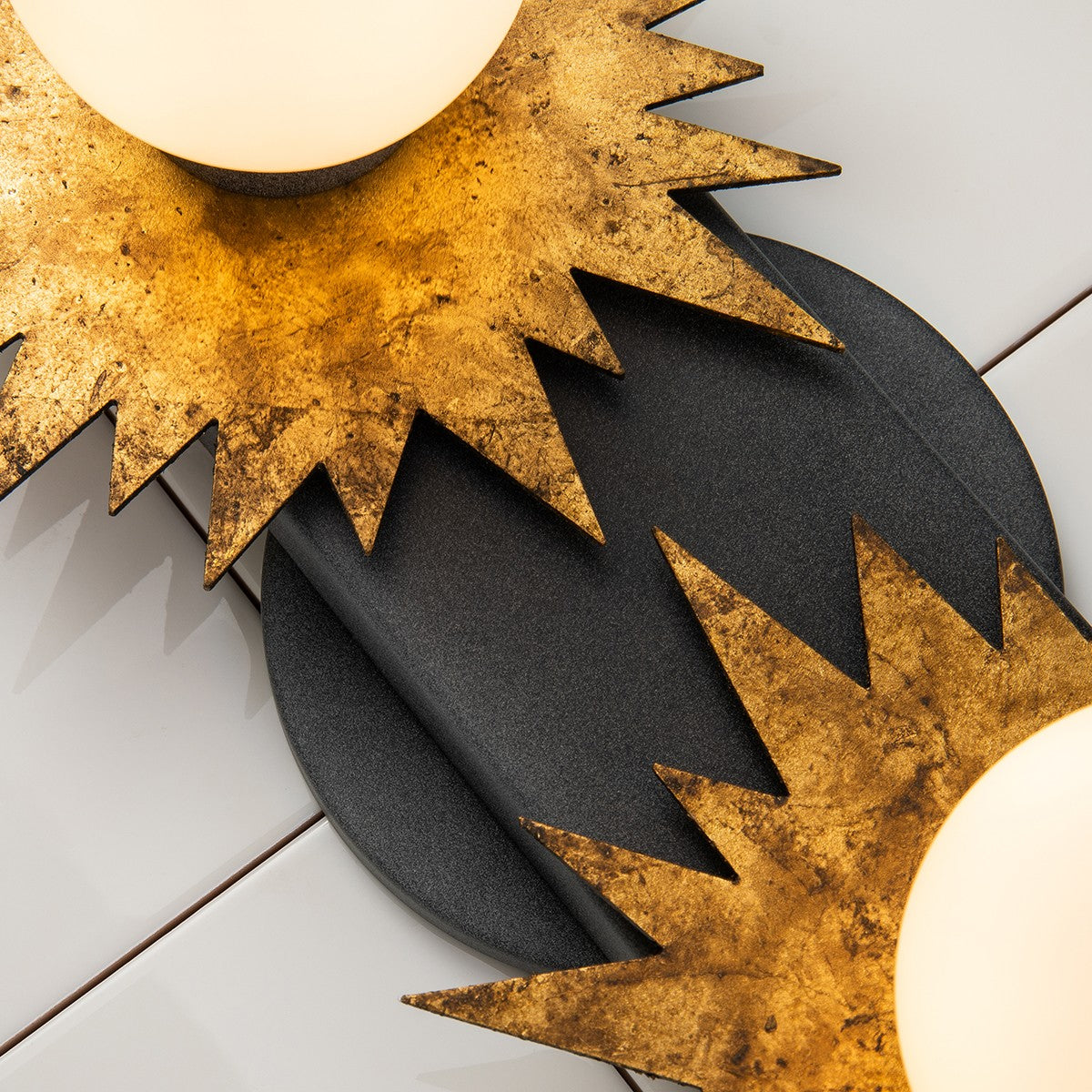 Lucas + McKearn - BB90417-2 - Two Light Vanity - Soleil - Wzc+Gold