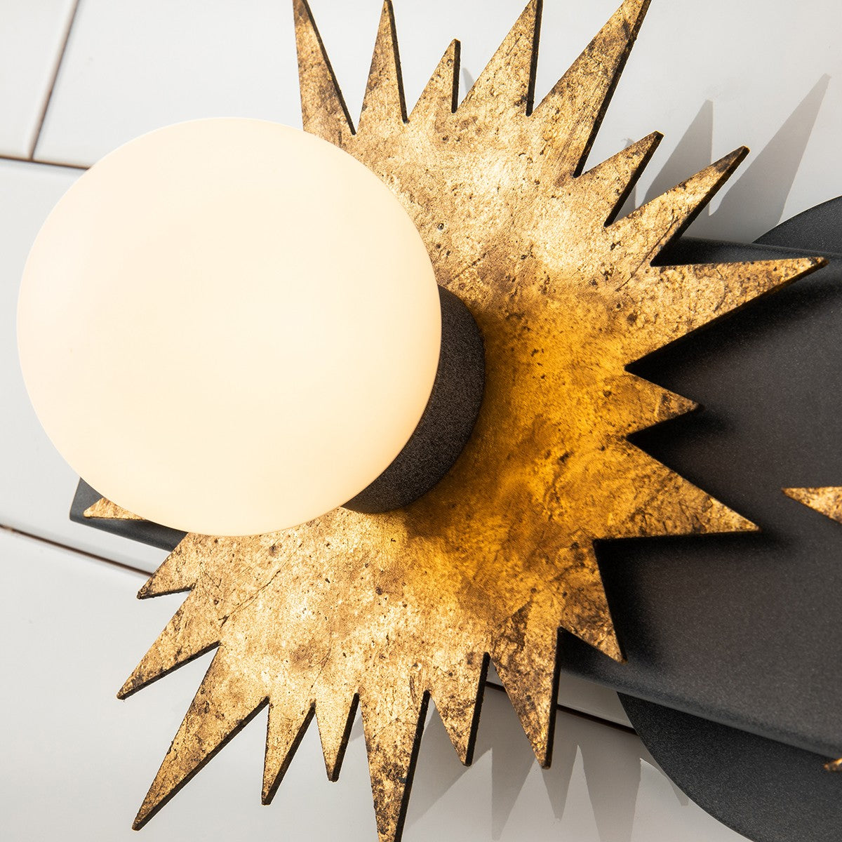 Lucas + McKearn - BB90417-2 - Two Light Vanity - Soleil - Wzc+Gold