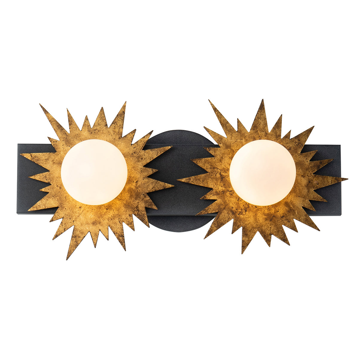 Lucas + McKearn - BB90417-2 - Two Light Vanity - Soleil - Wzc+Gold