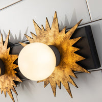 Lucas + McKearn - BB90417-3 - Three Light Vanity - Soleil - Wzc+Gold