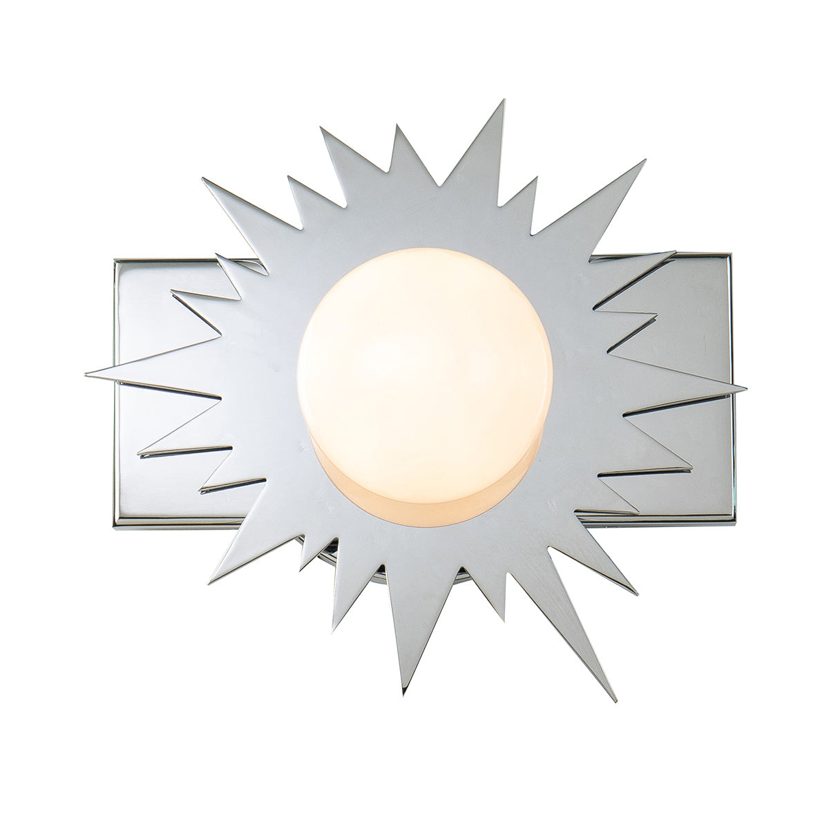Lucas + McKearn - BB90417PC-1 - One Light Vanity - Soleil - Polished Chrome