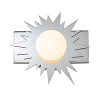 Lucas + McKearn - BB90417PC-1 - One Light Vanity - Soleil - Polished Chrome