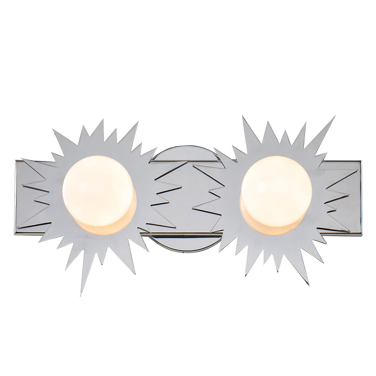 Lucas + McKearn - BB90417PC-2 - Two Light Vanity - Soleil - Polished Chrome