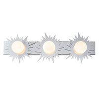 Lucas + McKearn - BB90417PC-3 - Three Light Vanity - Soleil - Polished Chrome