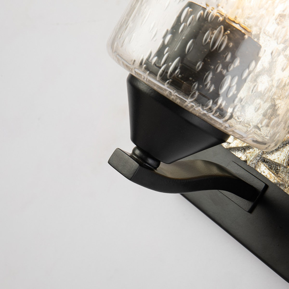 Lucas + McKearn - BB90586MB-1B1S - One Light Wall Sconce - Bocage - Matte Black
