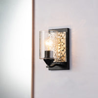 Lucas + McKearn - BB90586MB-1B1S - One Light Wall Sconce - Bocage - Matte Black