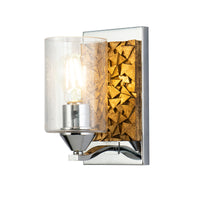 Lucas + McKearn - BB90586PC-1B1G - One Light Wall Sconce - Bocage - Polished Chrome