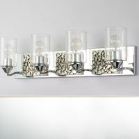 Lucas + McKearn - BB90586PC-4B1S - Four Light Vanity - Bocage - Polished Chrome