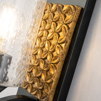 Lucas + McKearn - BB90587MB-1B2G - One Light Wall Sconce - Arcadia - Matte Black