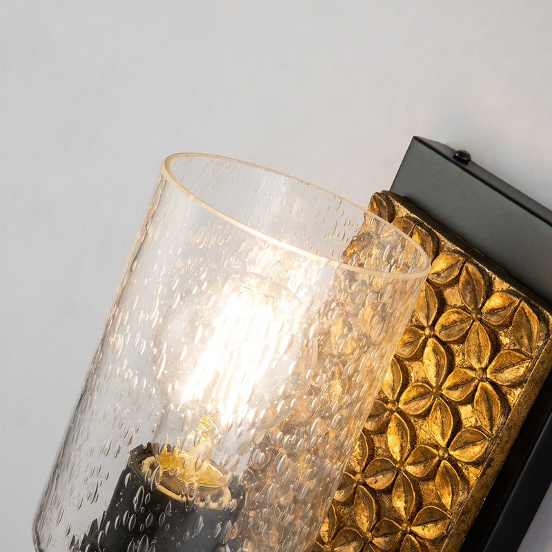 Lucas + McKearn - BB90587MB-1B2G - One Light Wall Sconce - Arcadia - Matte Black