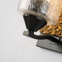 Lucas + McKearn - BB90587MB-1B2G - One Light Wall Sconce - Arcadia - Matte Black