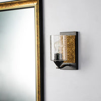 Lucas + McKearn - BB90587MB-1B2G - One Light Wall Sconce - Arcadia - Matte Black
