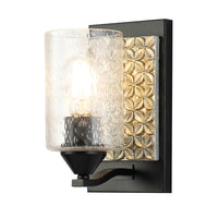 Lucas + McKearn - BB90587MB-1B2S - One Light Wall Sconce - Arcadia - Matte Black