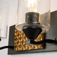 Lucas + McKearn - BB90587MB-3B2G - Three Light Vanity - Arcadia - Matte Black