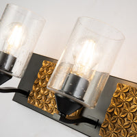 Lucas + McKearn - BB90587MB-3B2G - Three Light Vanity - Arcadia - Matte Black