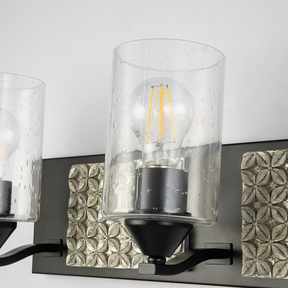 Lucas + McKearn - BB90587MB-3B2S - Three Light Vanity - Arcadia - Matte Black