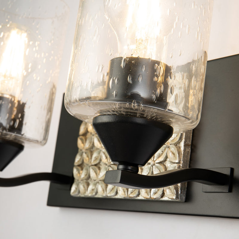 Lucas + McKearn - BB90587MB-4B2S - Four Light Vanity - Arcadia - Matte Black