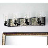 Lucas + McKearn - BB90587MB-4B2S - Four Light Vanity - Arcadia - Matte Black
