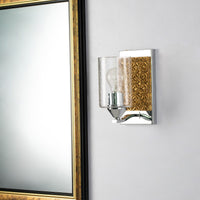 Lucas + McKearn - BB90587PC-1B2G - One Light Wall Sconce - Arcadia - Polished Chrome