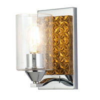 Lucas + McKearn - BB90587PC-1B2G - One Light Wall Sconce - Arcadia - Polished Chrome