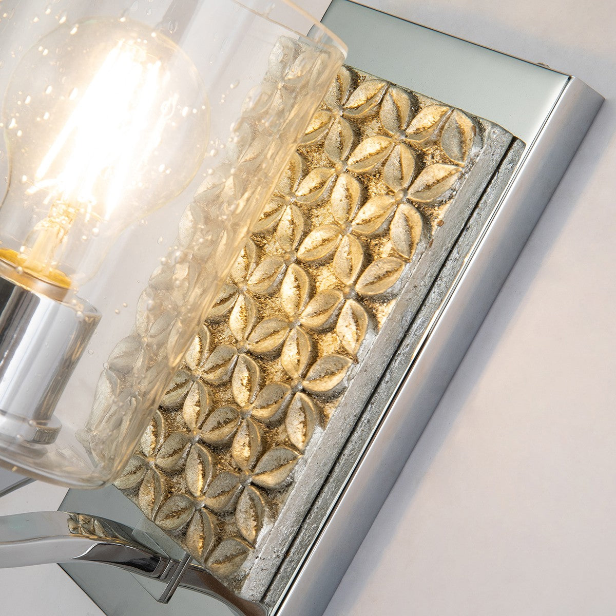 Lucas + McKearn - BB90587PC-1B2S - One Light Wall Sconce - Arcadia - Polished Chrome