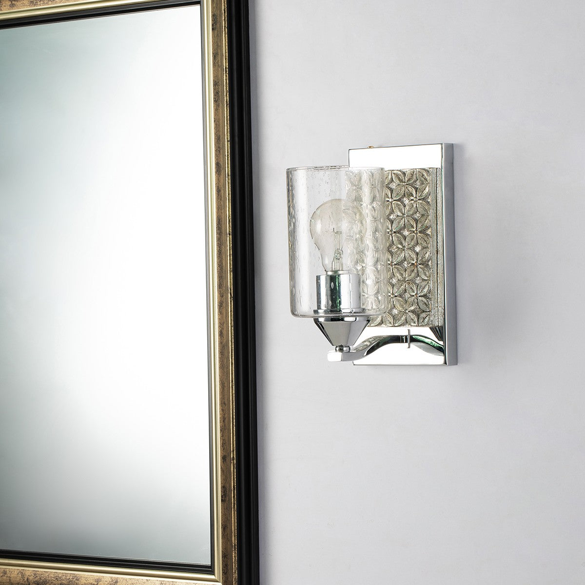 Lucas + McKearn - BB90587PC-1B2S - One Light Wall Sconce - Arcadia - Polished Chrome
