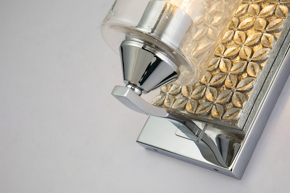 Lucas + McKearn - BB90587PC-1B2S - One Light Wall Sconce - Arcadia - Polished Chrome