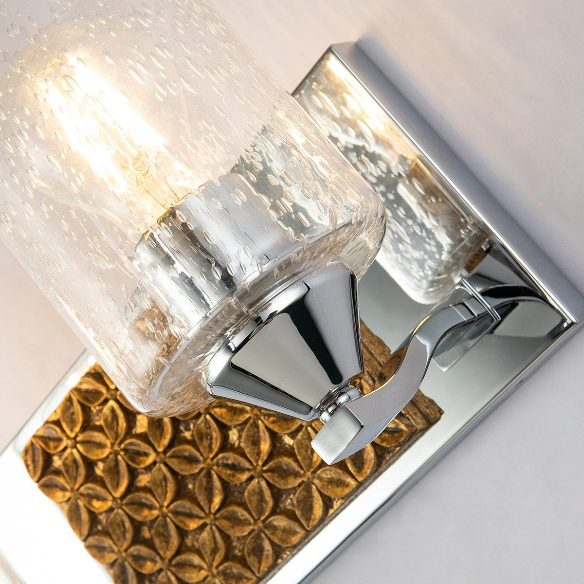 Lucas + McKearn - BB90587PC-2B2G - Two Light Vanity - Arcadia - Polished Chrome