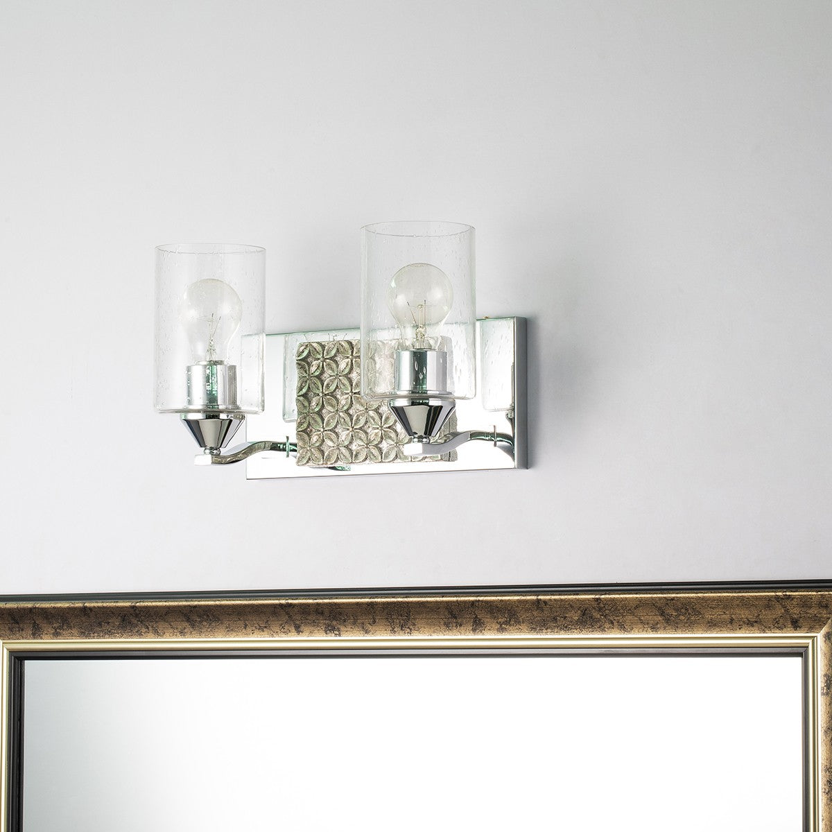 Lucas + McKearn - BB90587PC-2B2S - Two Light Vanity - Arcadia - Polished Chrome