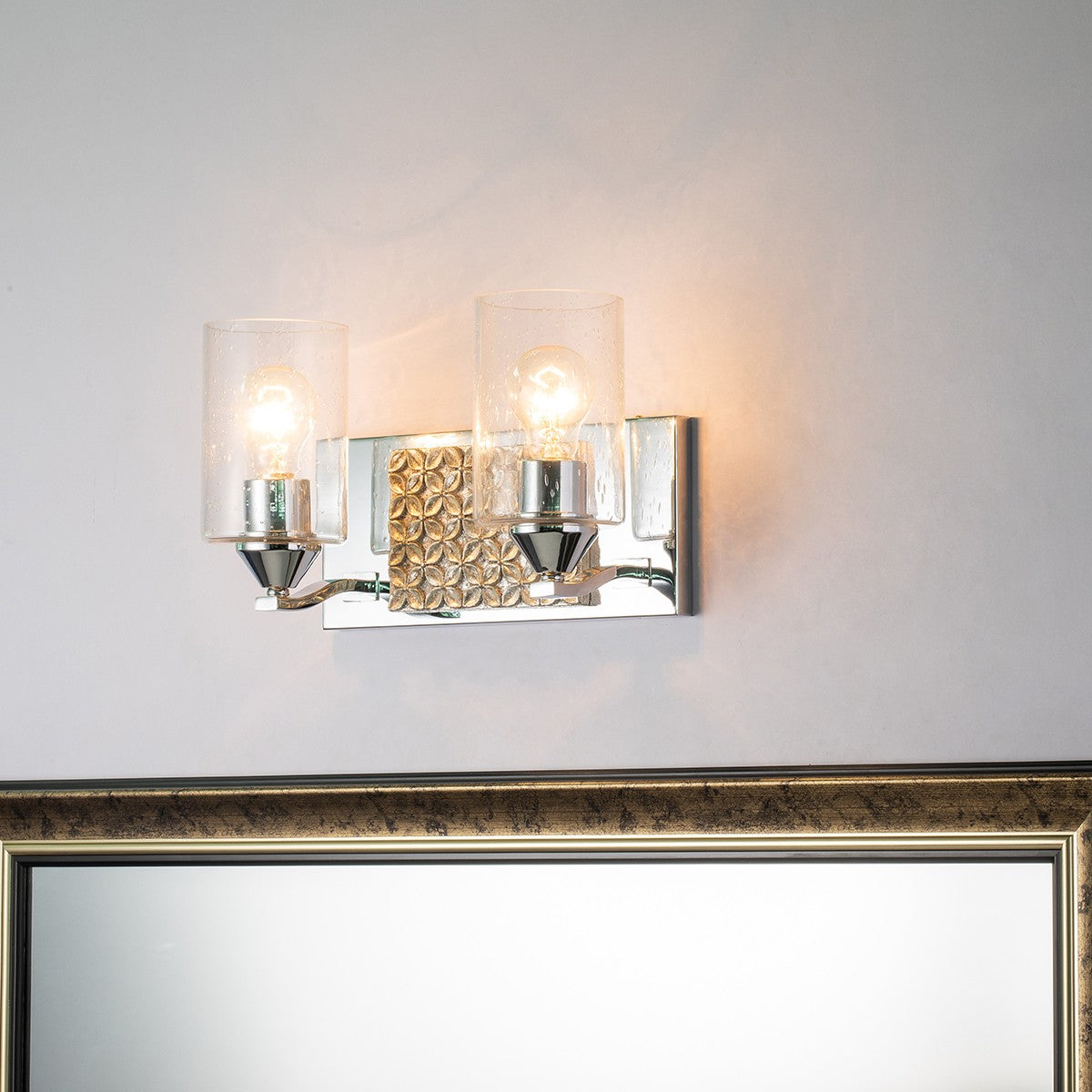 Lucas + McKearn - BB90587PC-2B2S - Two Light Vanity - Arcadia - Polished Chrome