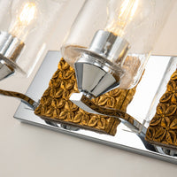 Lucas + McKearn - BB90587PC-4B2G - Four Light Vanity - Arcadia - Polished Chrome