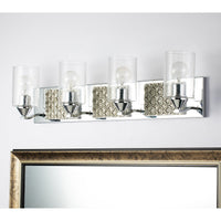 Lucas + McKearn - BB90587PC-4B2S - Four Light Vanity - Arcadia - Polished Chrome