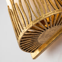 Lucas + McKearn - BB90610G-2 - Two Light Vanity - Sawgrass - Gold