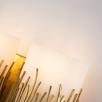 Lucas + McKearn - BB90610G-2 - Two Light Vanity - Sawgrass - Gold