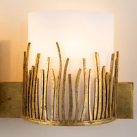 Lucas + McKearn - BB90610G-3 - Three Light Vanity - Sawgrass - Gold