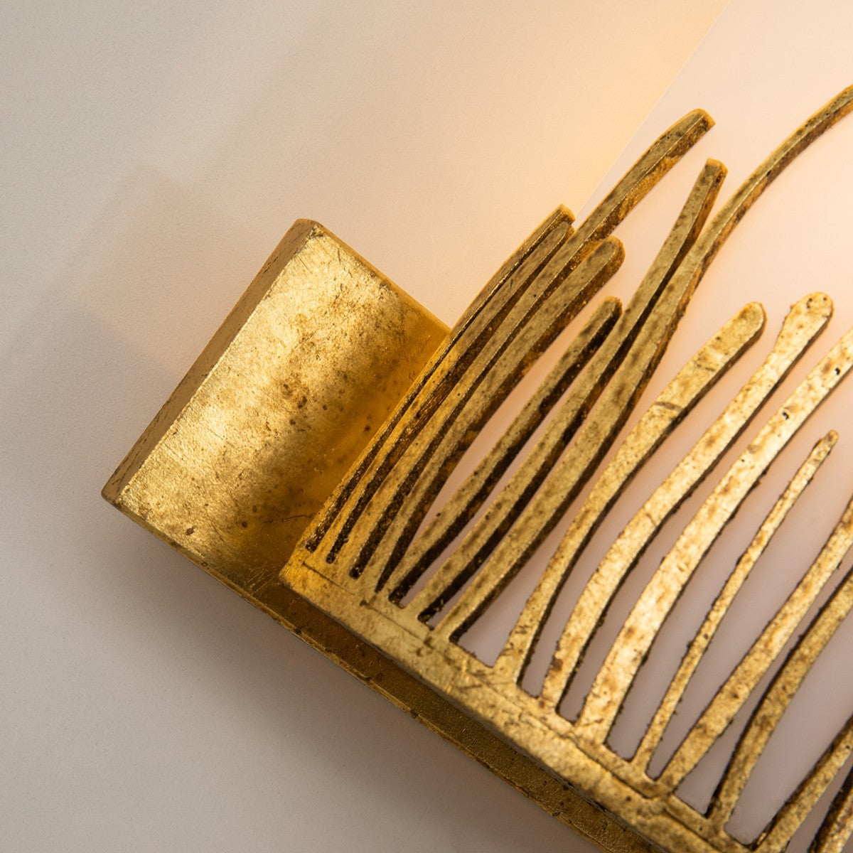 Lucas + McKearn - BB90610G-3 - Three Light Vanity - Sawgrass - Gold