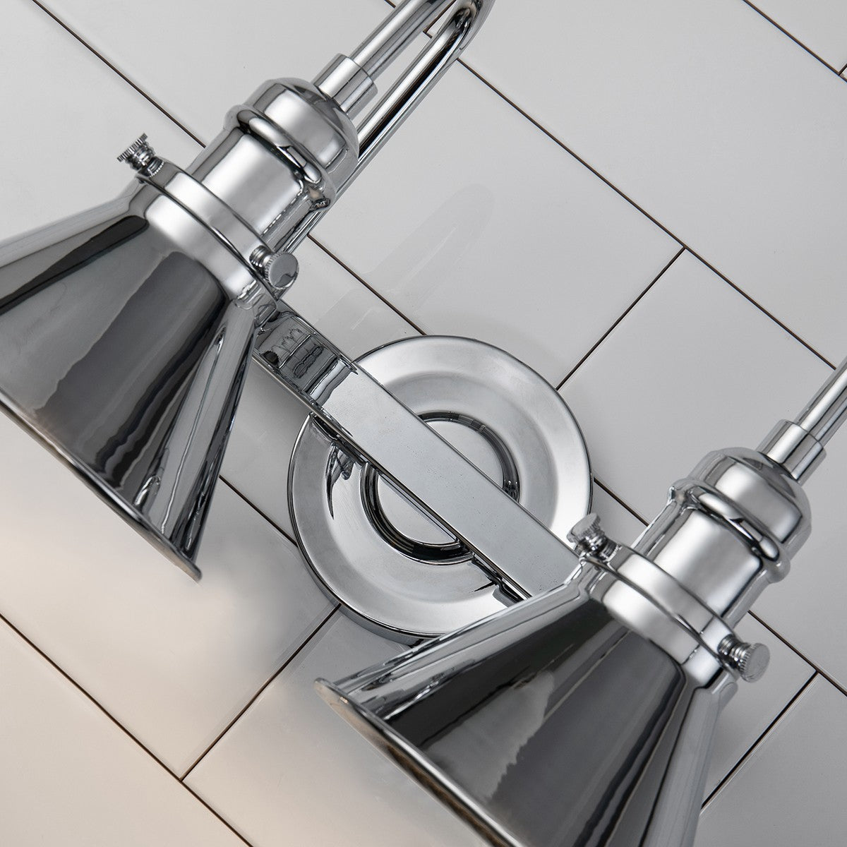 Lucas + McKearn - BB90684PC-2 - Two Light Vanity - Provence - Polished Chrome