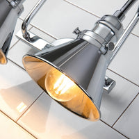 Lucas + McKearn - BB90684PC-2 - Two Light Vanity - Provence - Polished Chrome
