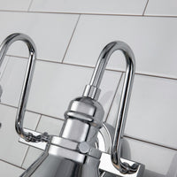 Lucas + McKearn - BB90684PC-2 - Two Light Vanity - Provence - Polished Chrome