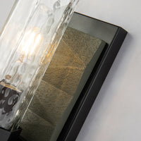 Lucas + McKearn - BB91595-1 - One Light Wall Sconce - Navarre - Black+Grey