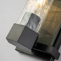 Lucas + McKearn - BB91595-1 - One Light Wall Sconce - Navarre - Black+Grey