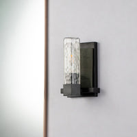Lucas + McKearn - BB91595-1 - One Light Wall Sconce - Navarre - Black+Grey