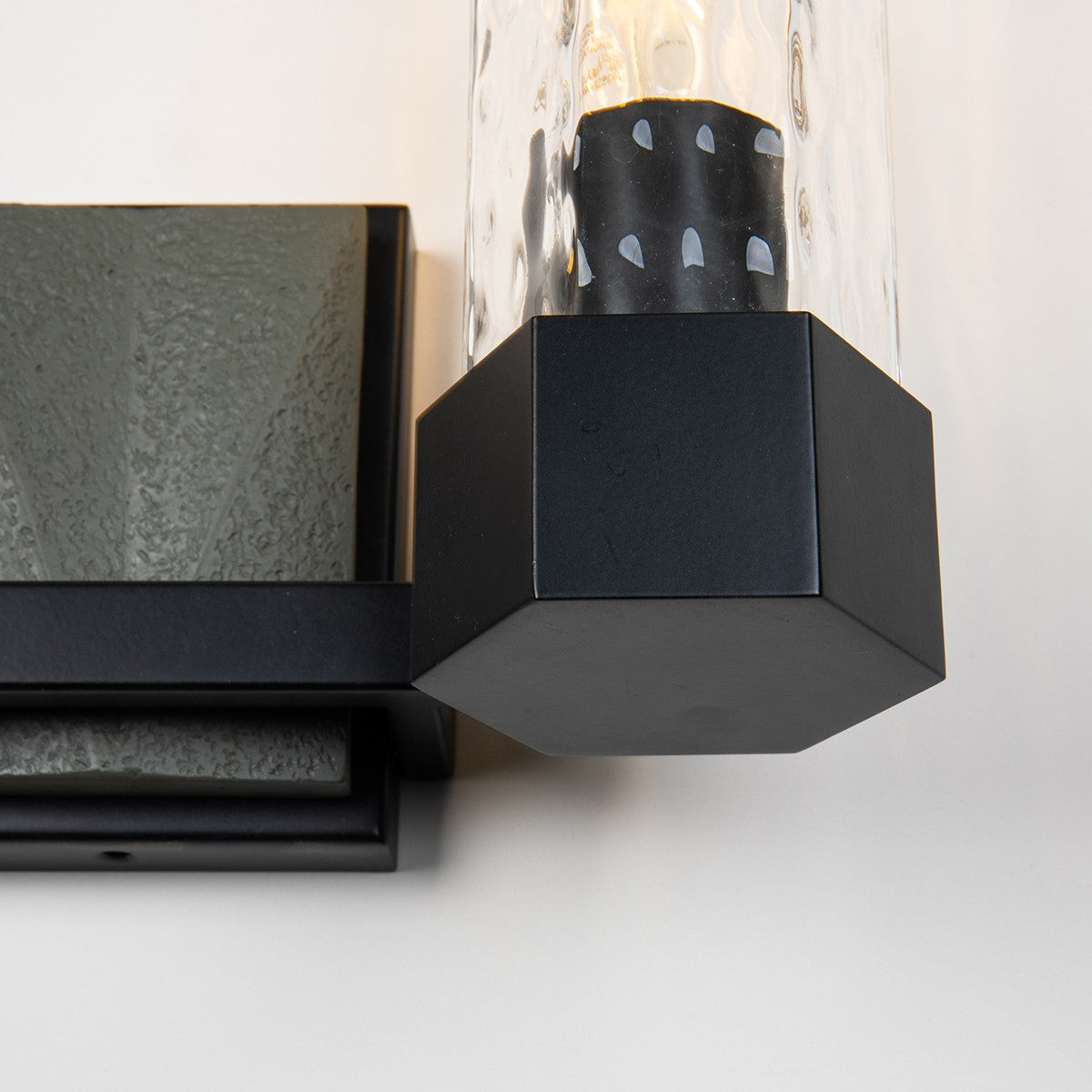 Lucas + McKearn - BB91595-2 - Two Light Vanity - Navarre - Black+Grey