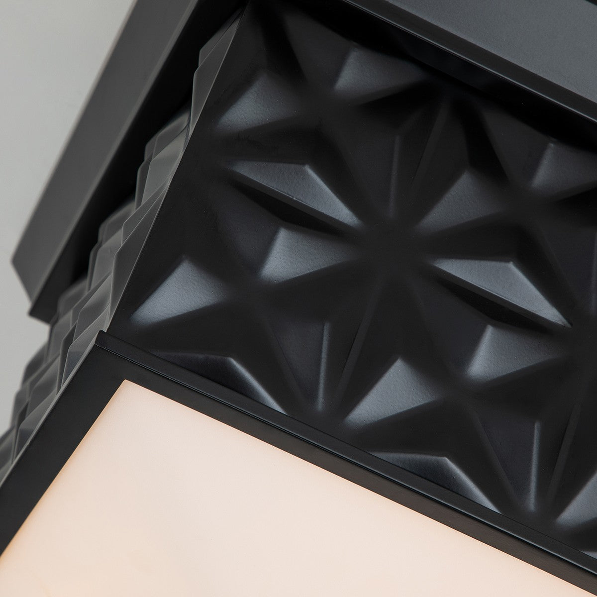 Lucas + McKearn - FM1302MB-14 - Four Light Flush Mount - Alpha - Matte Black